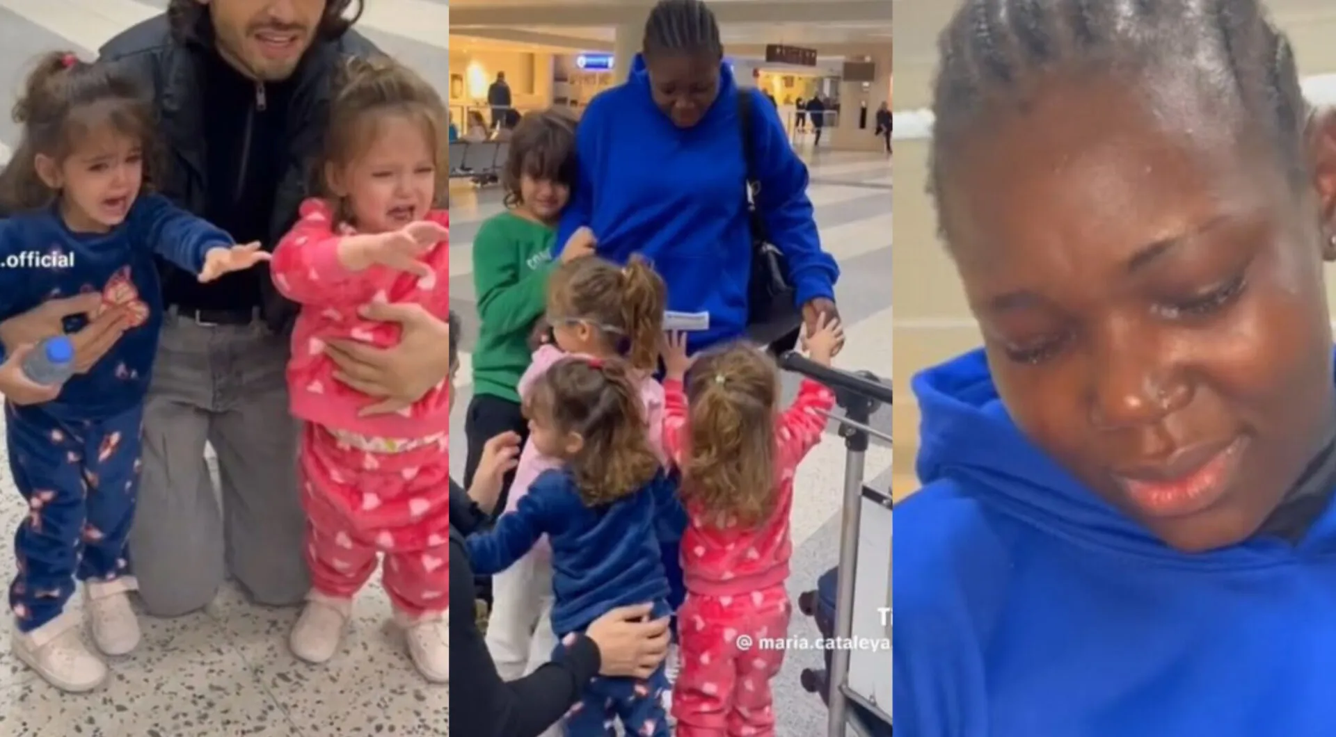 Kenyan nanny Rosie 's emotional departure in Lebanon goes viral
